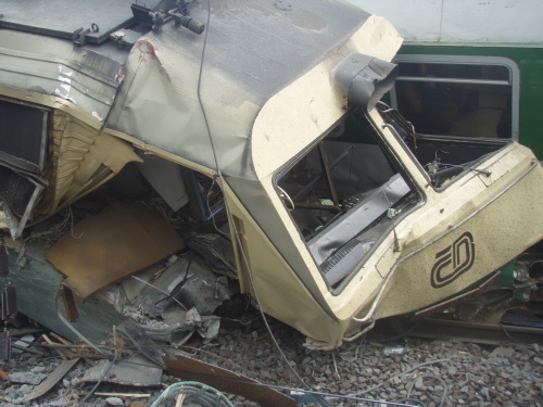 Tragická nehoda vlaku u Studénky