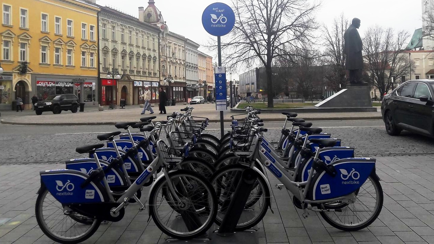 Bikesharing v Prostějově