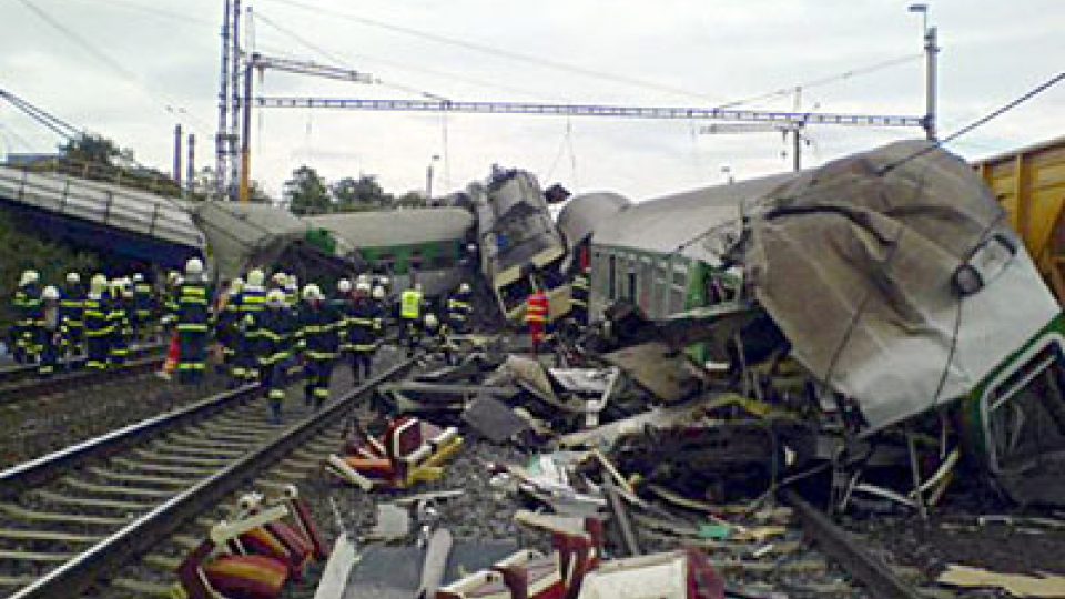 Havárie vlaku u Studénky