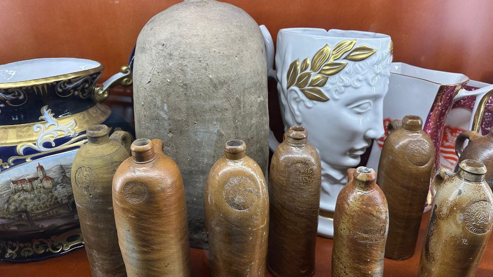 V expozici najdete i kousky z keramiky