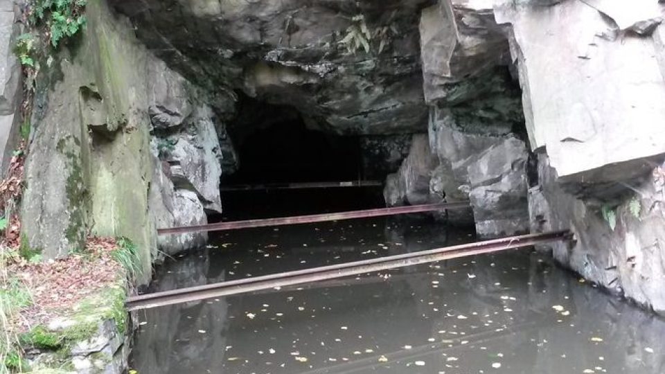 Ražený tunel u žimrovické papírny