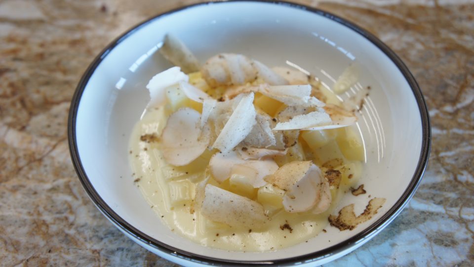 Bramboto s loštickým lanýžem