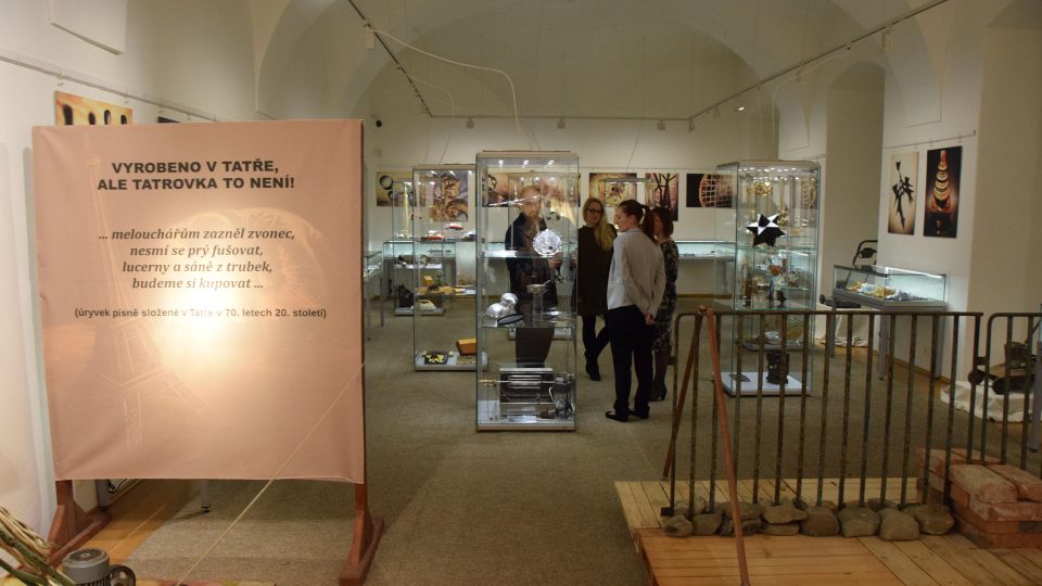Ve výstavní síni příborského muzea je zhruba 300 předmětů z Tatry