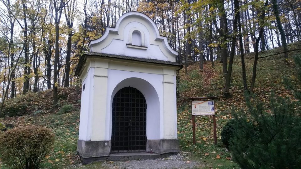 Kaplička u Národního sadu ve Štramberku