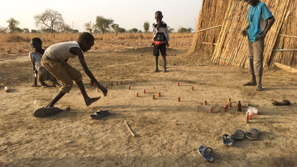 Africké děti při hře