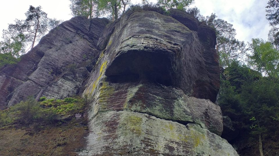 Kyjovské údolí vzniklo v pískovcové tabuli u Krásné Lípy