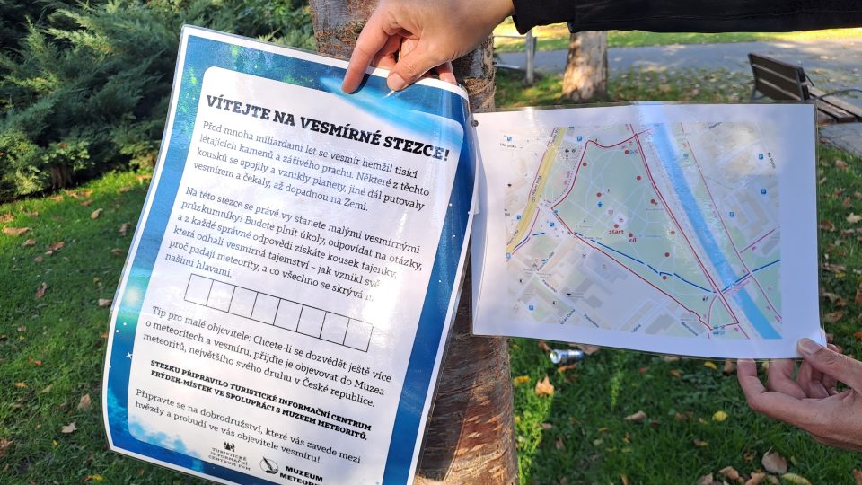 Vesmírná stezka | foto: Romana Kubicová, Český rozhlas Vesmírná stezka
