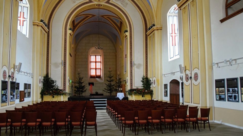 Kostel sv. Josefa se používá pro koncerty a výstavy