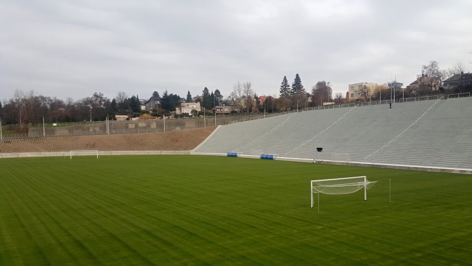 Fotbalový stadion Bazaly po rekonstrukci