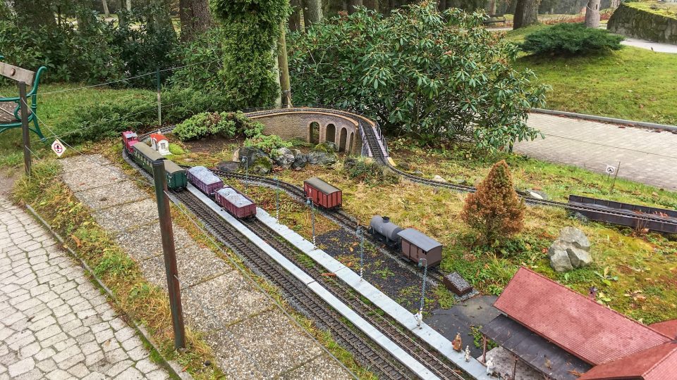 Nejoblíbenější atrakcí pro děti je interaktivní model Muzea železnice v Lužné