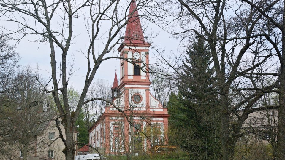 Kostel sv. Václava v Machově