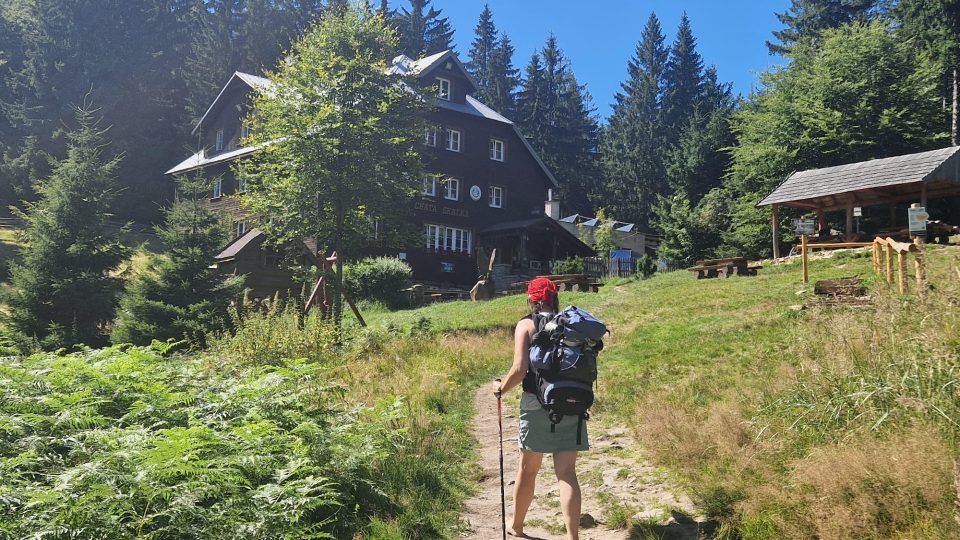 Chata Skalka je tady | foto: Romana Kubicová, Český rozhlas Chata Skalka je tady