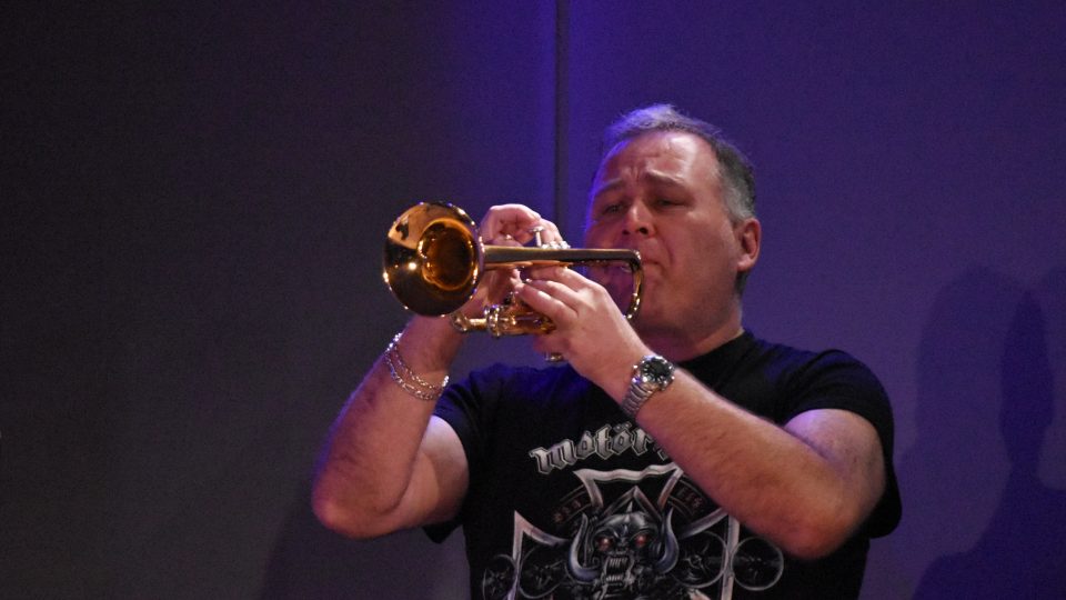 Trumpetista Pavel Dvořák jako host