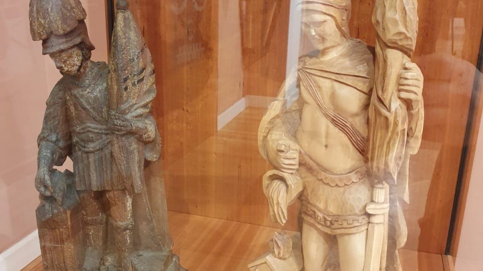 V hasičském muzeu nemohou chybět sošky sv. Floriana