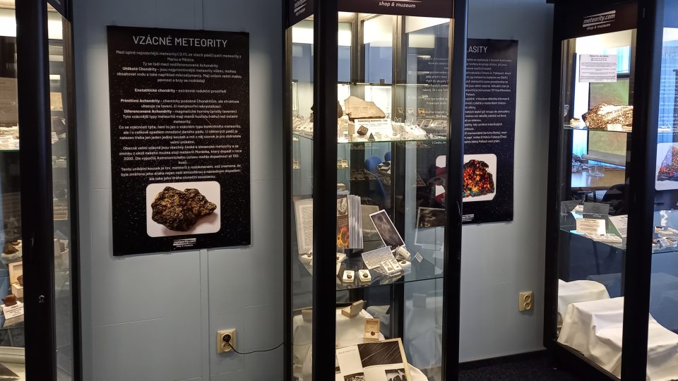 V Muzeu meteoritů