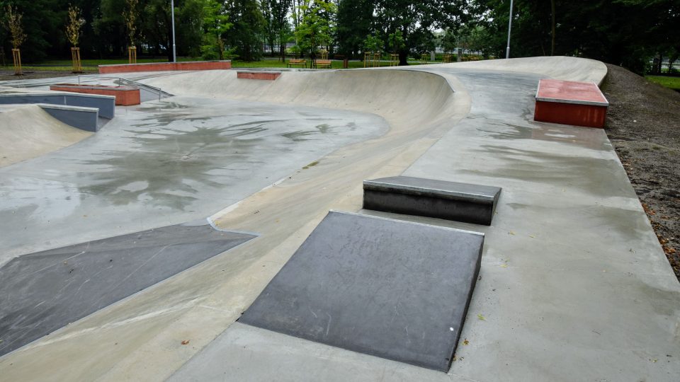 Velký skatepark v areálu U Cementárny