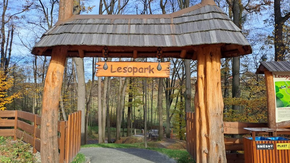Lesopark původně pro zaměstnance Marlenky | foto: Romana Kubicová, Český rozhlas Lesopark původně pro zaměstnance Marlenky