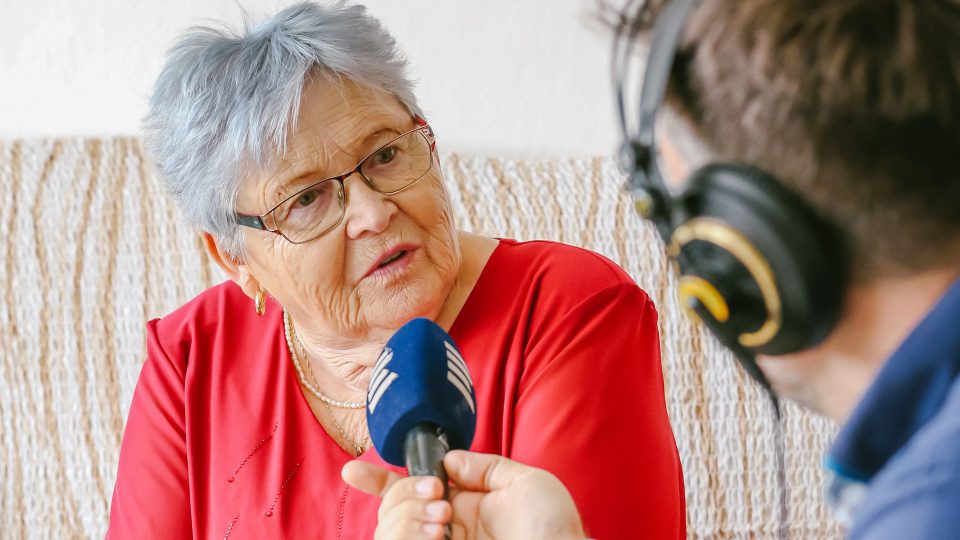 Marie Gloserová vypráví Patriku Rozehnalovi