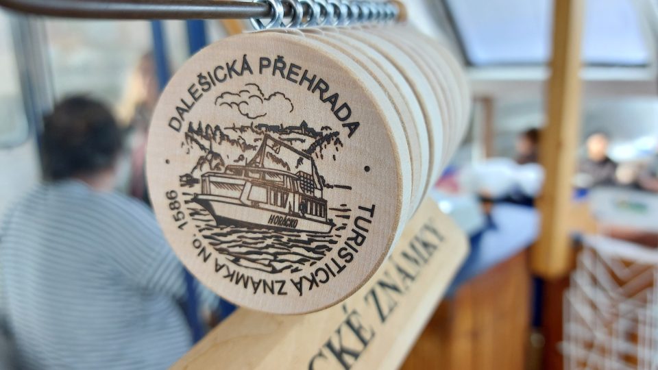 Přehrada má svou turistickou známku