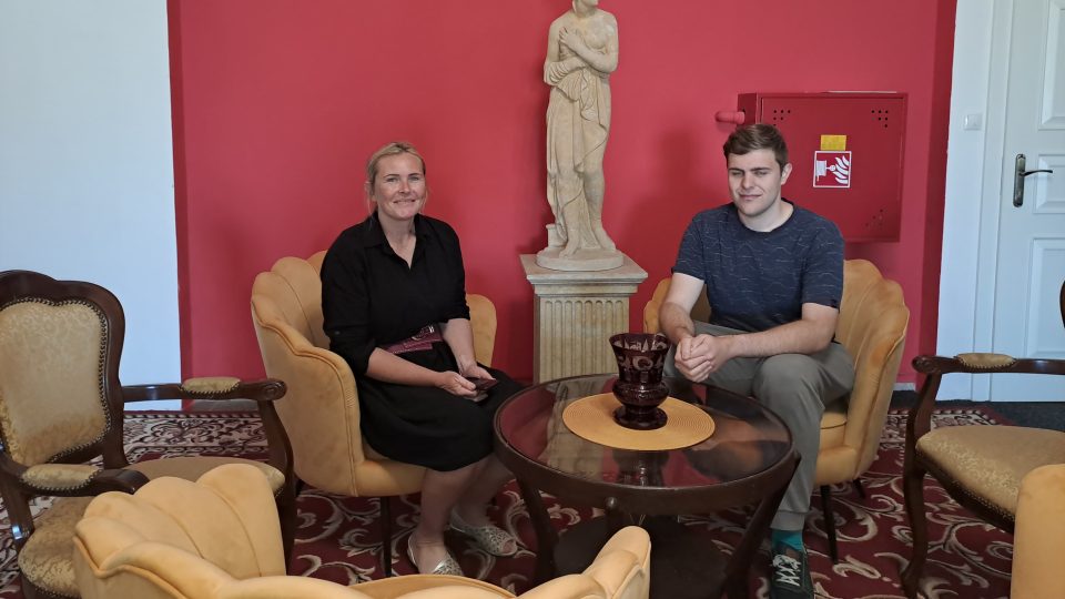 O zámek se stará rodina současné majitelky Romany Hegrové | foto: Romana Kubicová, Český rozhlas O zámek se stará rodina současné majitelky Romany Hegrové