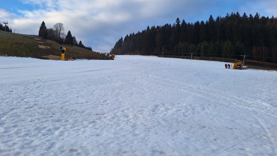 Lyžařský areál v Branné na Šumpersku