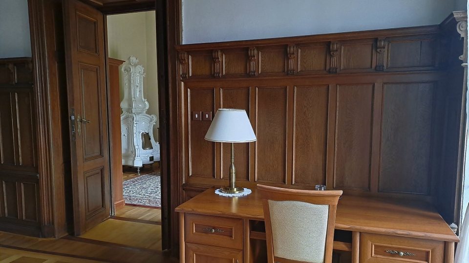 Interiér Královského apartmá | foto: Zdeněk Zajíček, Český rozhlas Interiér Královského apartmá