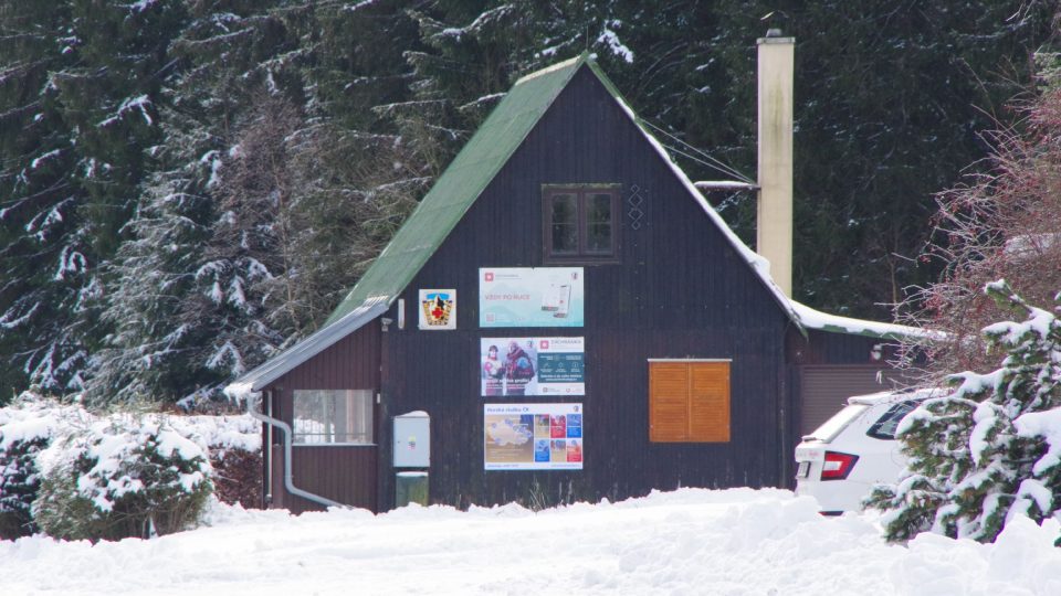 Na Skřítku je i stanice Horské služby