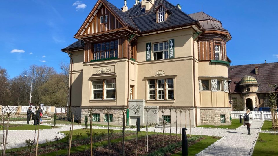 Grossmannova vila se po velké rekonstrukci otevírá veřejnosti