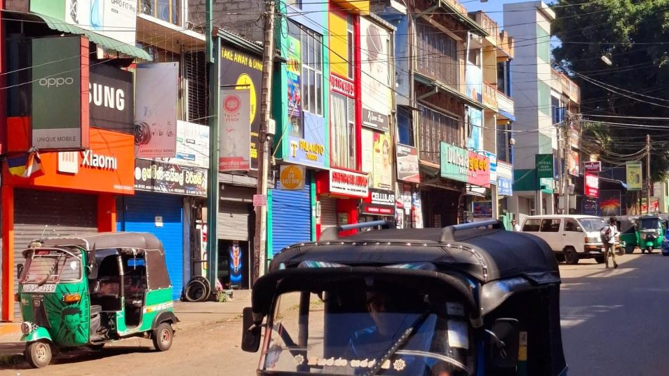 Tuk-tukem na Srí Lance