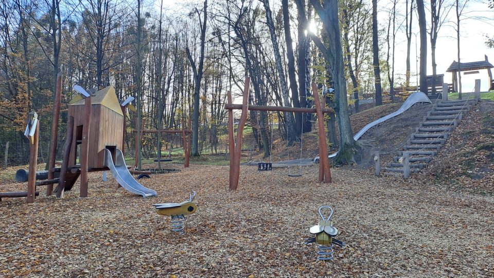 Dětské hřiště | foto: Romana Kubicová, Český rozhlas Dětské hřiště