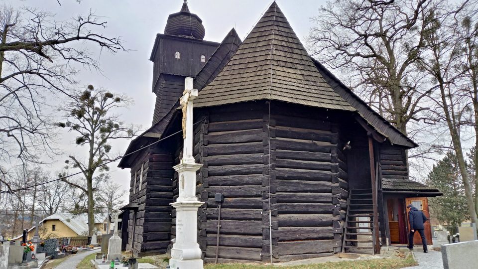 Dřevěný kostel v Dolních Marklovicích