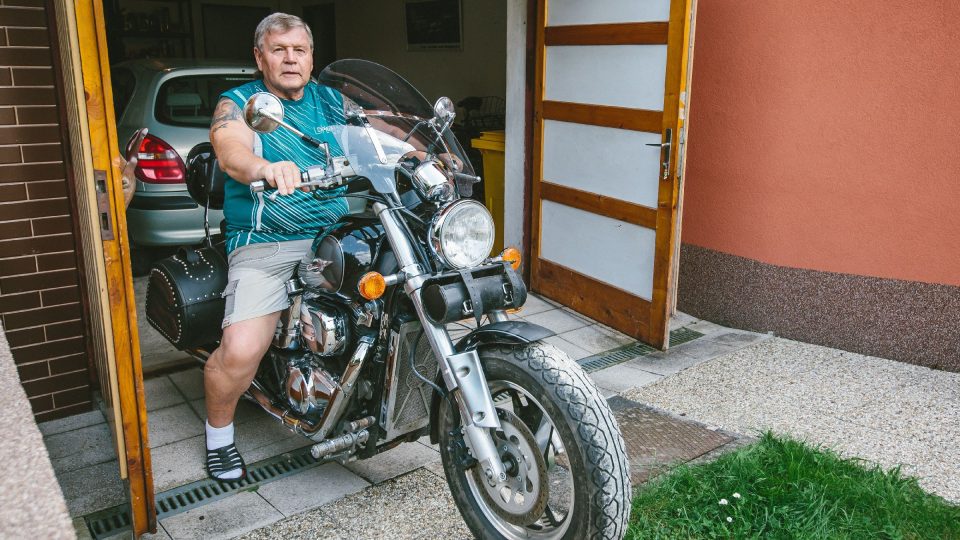 Ján Murček je vášnivý motorkář