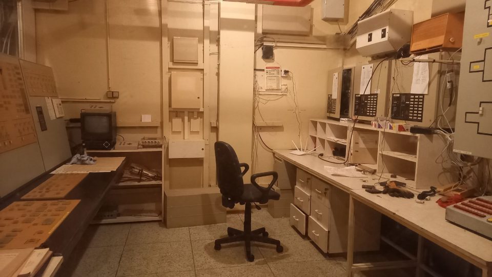 Hlavní technologický velín | foto: Petra Ševců, Český rozhlas Hlavní technologický velín