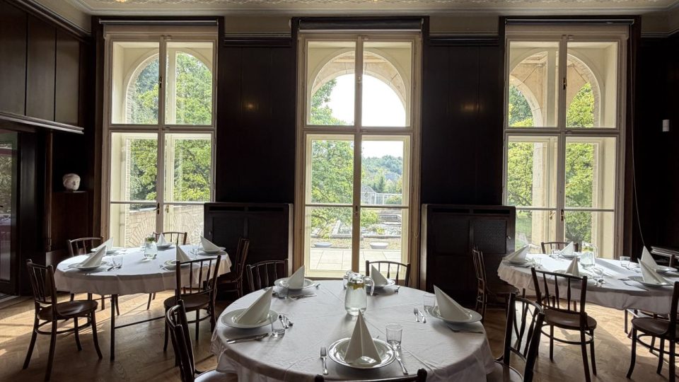 Interiér Vily Čerych v České Skalici po rekonstrukci