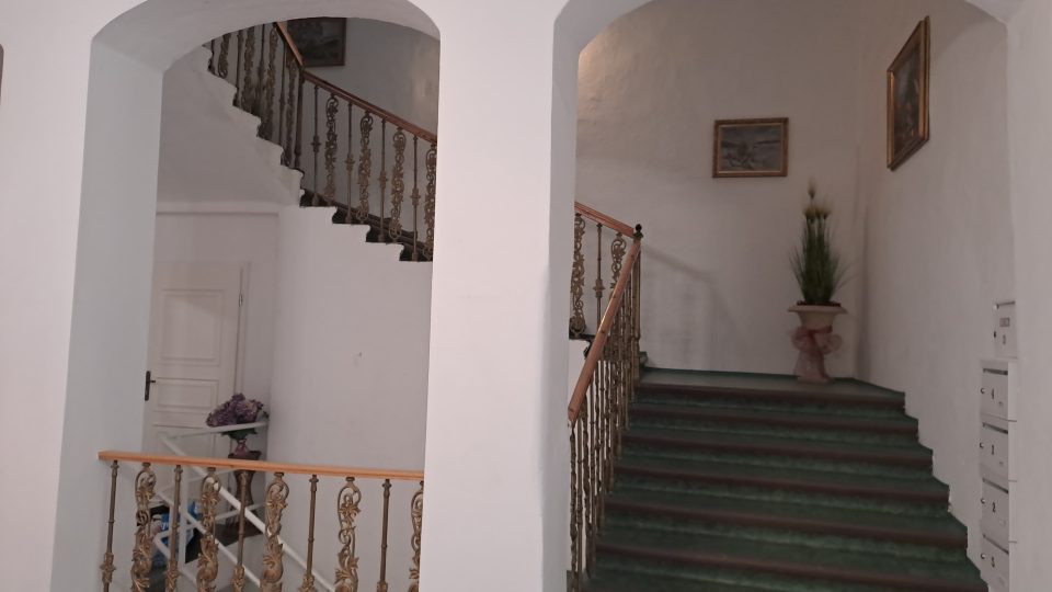 Zámecké schodiště | foto: Romana Kubicová, Český rozhlas Zámecké schodiště