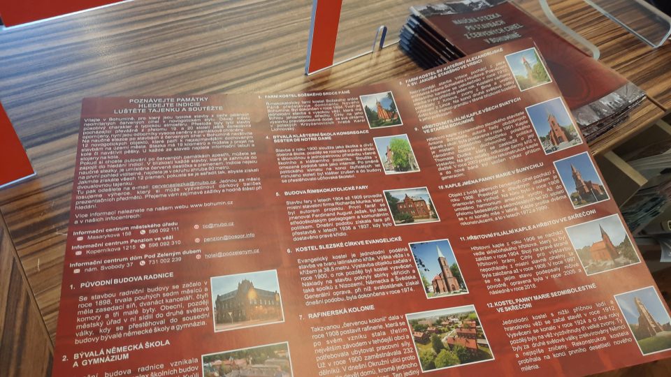 Tištěný průvodce stezkou | foto: Iva Havlíčková, Český rozhlas Tištěný průvodce stezkou