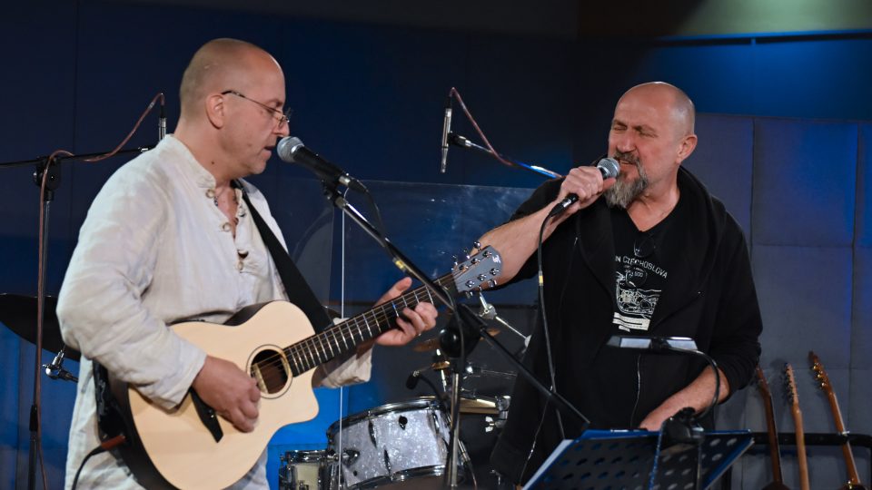 Roman Hampacher a Michal Bulíř, Lautrec | foto: František Tichý, Český rozhlas Roman Hampacher a Michal Bulíř, Lautrec