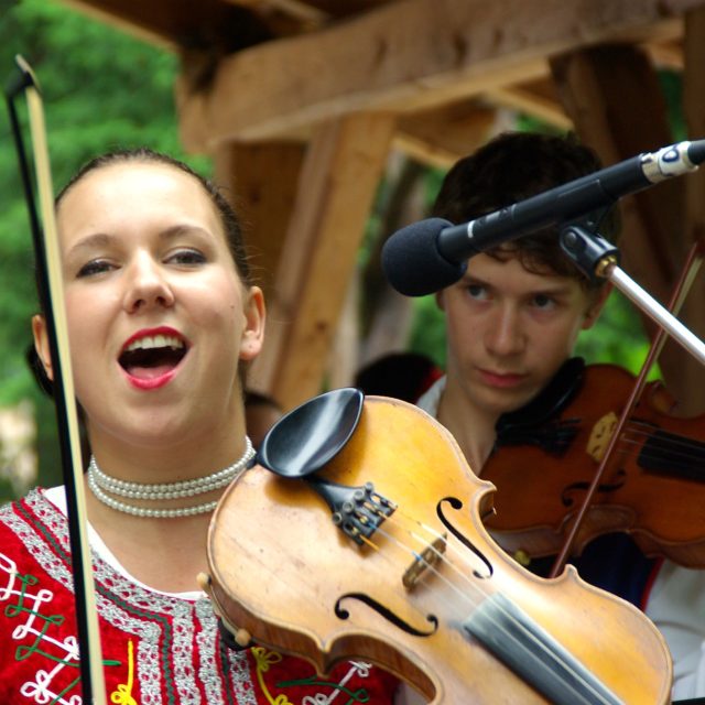 Anežka Konečná ze souboru Púčik | foto: Roman Verner,  Český rozhlas