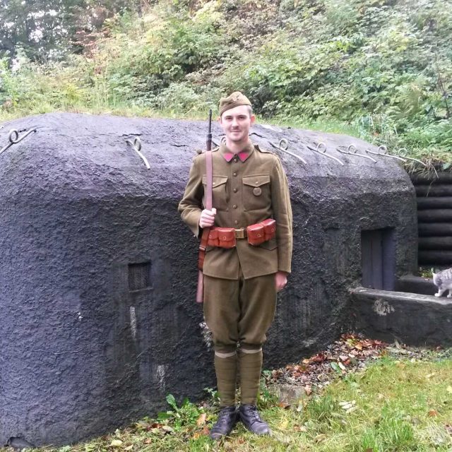 Ján Labák,  předseda Klubu vojenské historie Chotěbuz | foto: Romana Kubicová,  Český rozhlas