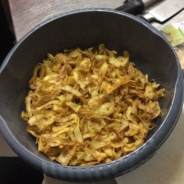 Fritované bramborové slupky | foto: Ľubomír Smatana,  Český rozhlas