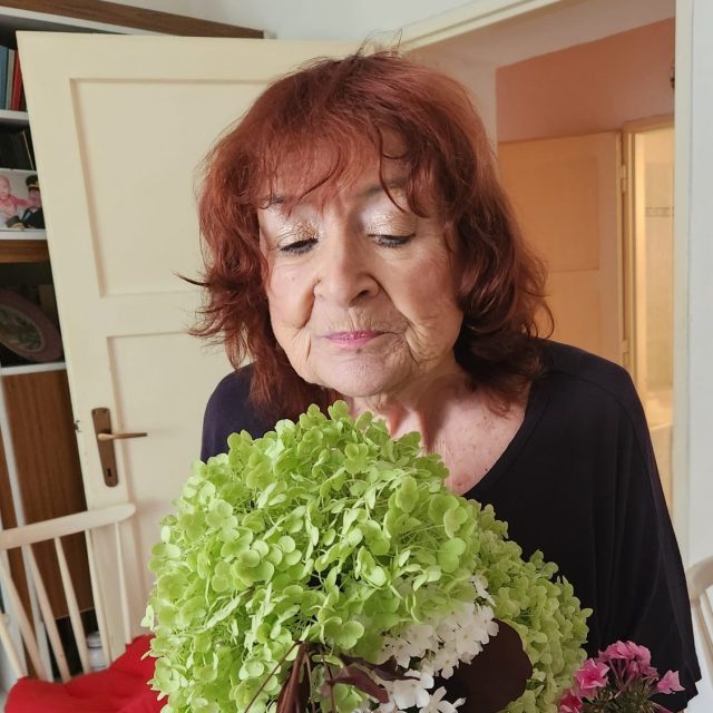 Hlasatelka Pavla Pešatová v čase 89. narozenin | foto: Dagmar Misařová,  Český rozhlas