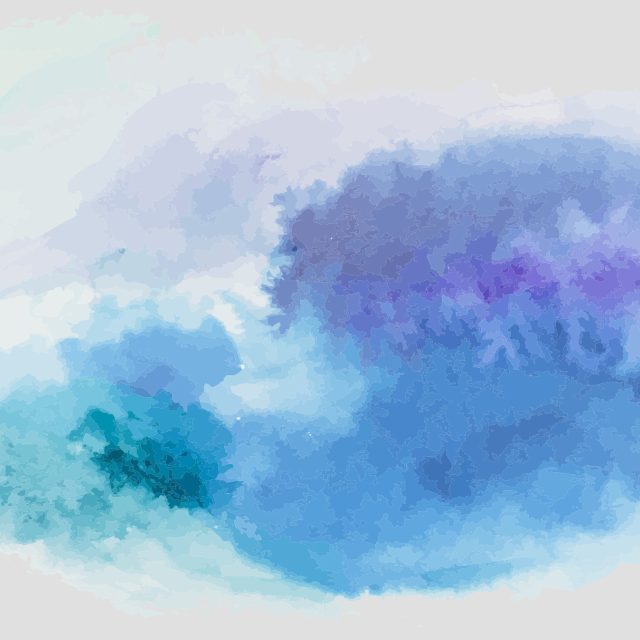 Modrý akvarel | foto: Fotobanka Pixabay