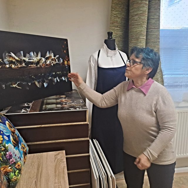 Příroděnka je místo vytvořené nadšenou včelařkou Marií Knödlovou | foto: Romana Kubicová,  Český rozhlas