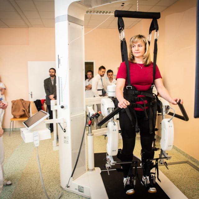 Robotický systém pro rehabilitaci chůze | foto: Fakultní nemocnice Ostrava