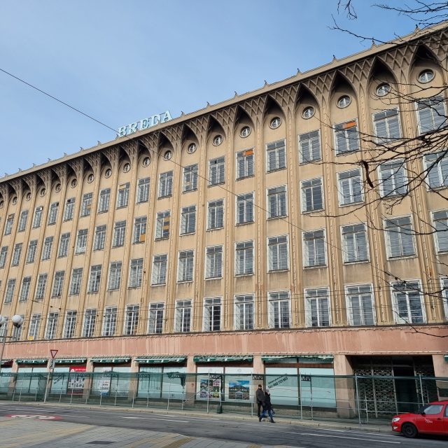 Obchodní dům Breda v centru Opavy | foto: Martin Knitl,  Český rozhlas