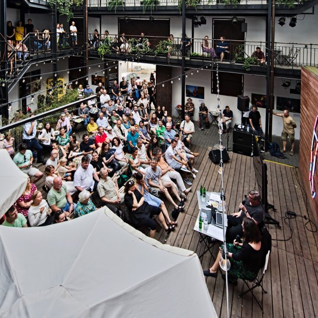 Měsíc autorského čtení v Divadle Husa na provázku  (2023) | foto: Patrik Uhlíř,  ČTK