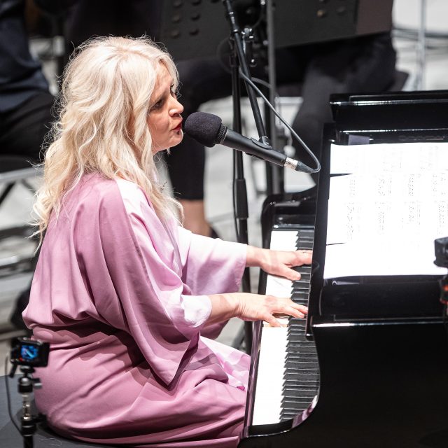 Beata Hlavenková na koncertu se SOČR | foto: Michal Fanta,  SOČR