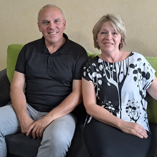 Hana a Evžen Workovi z Třince | foto: Romana Kubicová,  Český rozhlas