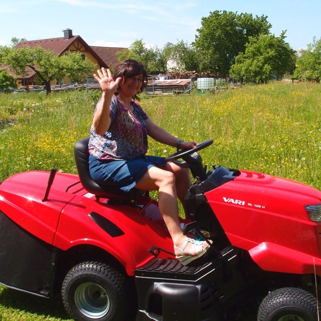 První jízda šťastné vítězky | foto: Martina Skutková,  Český rozhlas