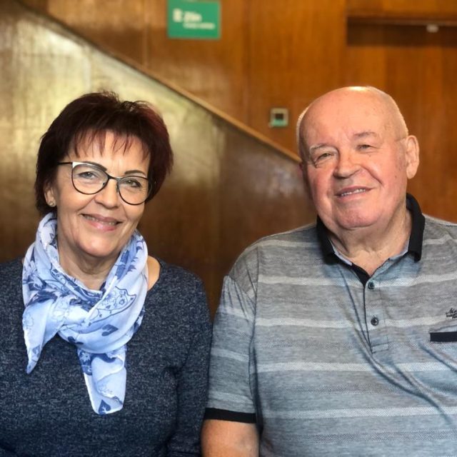 Věra Hotařová a Miloslav Hrdý | foto: Růžena Vorlová,  Český rozhlas